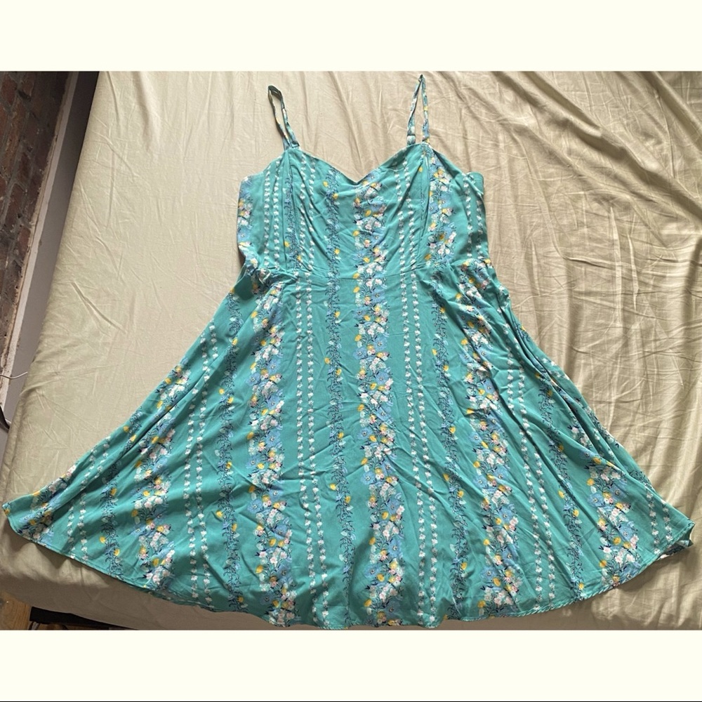 SPAGHETTI STRAP BABYDOLL DRESS - WOMENS LARGE